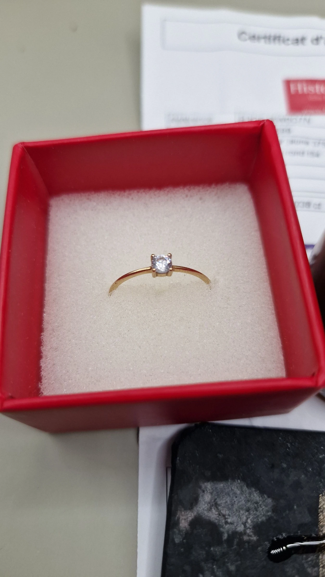 Bague en or 9 carats or375 – photo 3